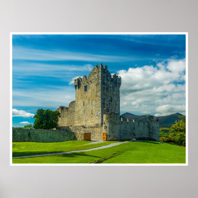 Poster Killarney's Ancient Stronghold: Ross Castle (Frente)