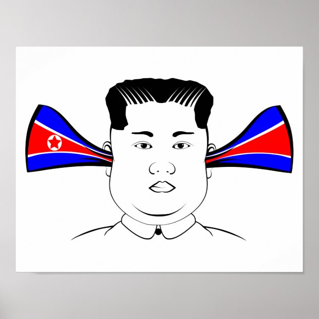 Póster Kim Jong Un (Frente)