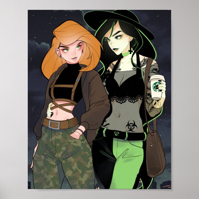 Poster Kim & Shego (Frente)