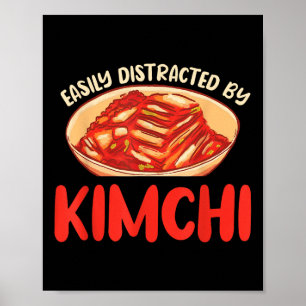 Poster Kimchi Engraçado Dizendo Churrascos Coreanos
