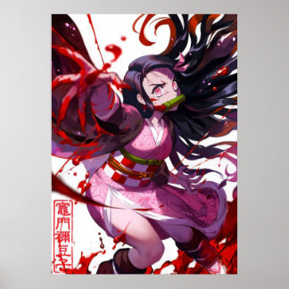 Poster Kimetsu no Yaiba Nezuko
