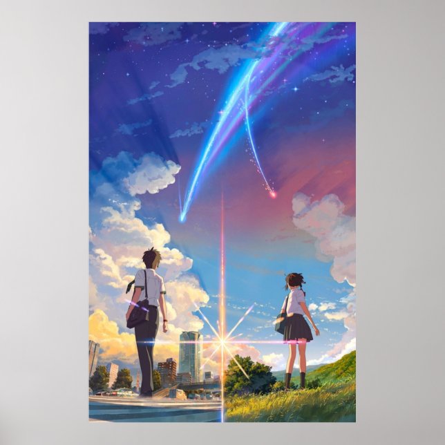 Poster kimi na era seu nome filme animado BEST RES (Frente)