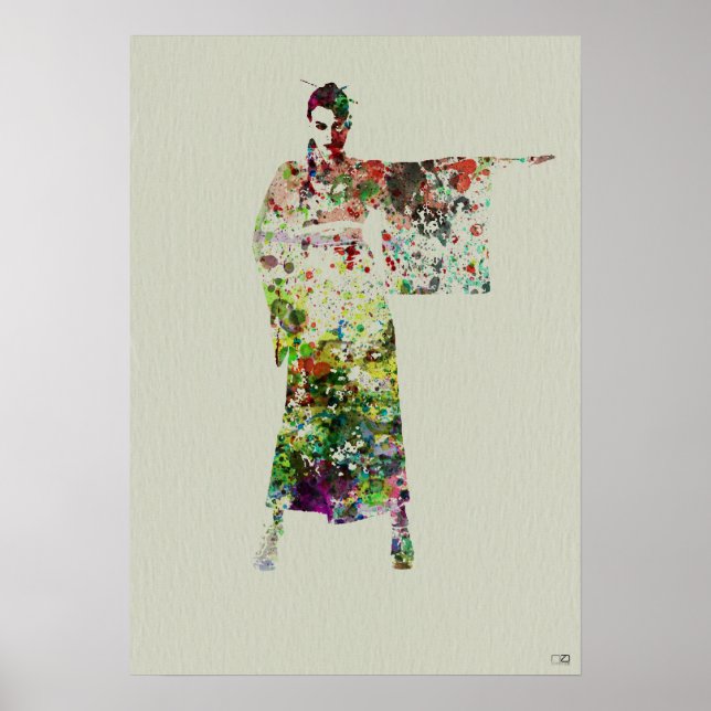 Póster Kimono Dancer (Frente)