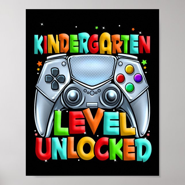 Poster Kindergarten Ck To School Kids Level Kindergarten  (Frente)