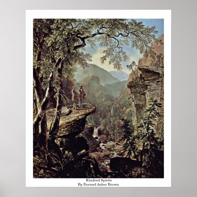Póster Kindred Espíritos De Durand Asher Brown (Frente)