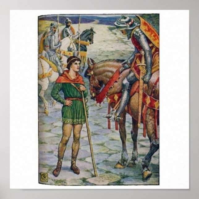 Póster King Arthur Questiona Percival (Frente)