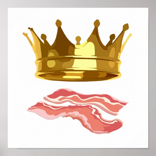 Poster King Bacon (Frente)