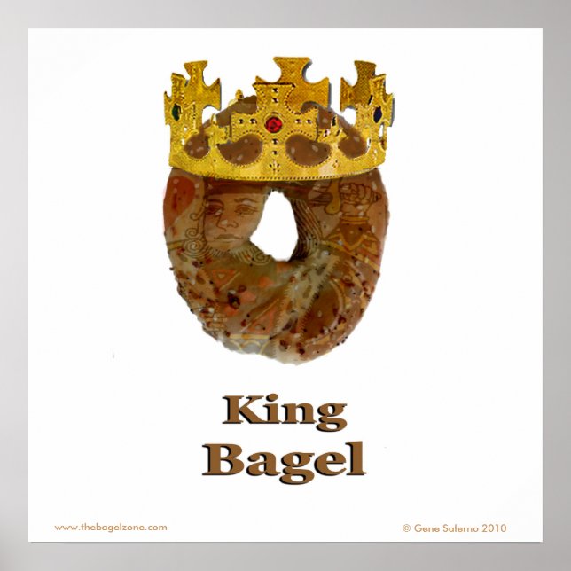 Poster King Bagel (Frente)