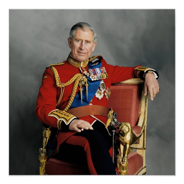 Póster King Charles III (Frente)