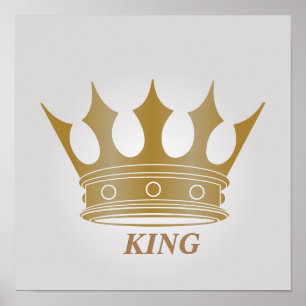 POSTER KING CROWN