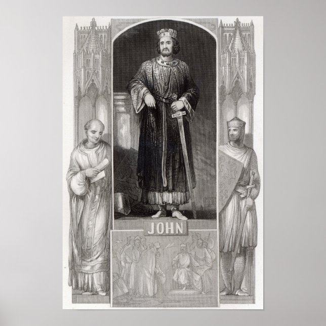 Póster King John (Frente)