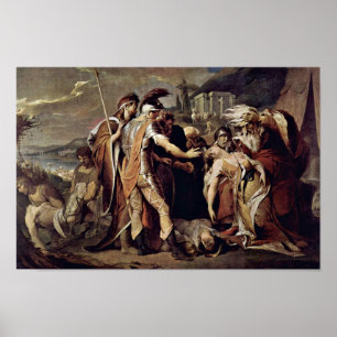 Póster King Lear Mourns Cordelia Por Barry James