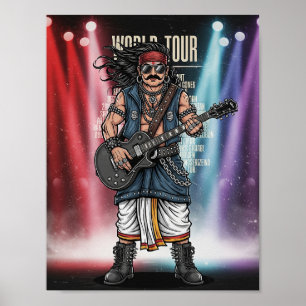 Poster King Mahabali World Tour   concerto Engraçado Onam