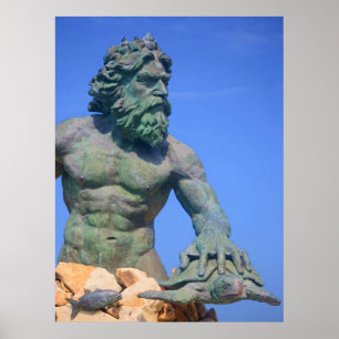 Póster King Neptune por Shirley Taylor