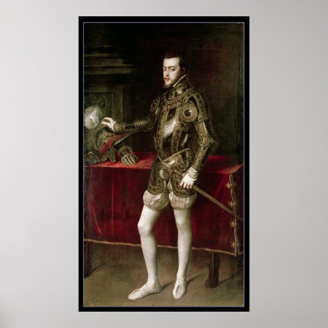 Poster King Philip II 1550 (Frente)
