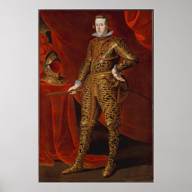Poster KING Philip IV In Parade Armor (1605-1665) (Frente)