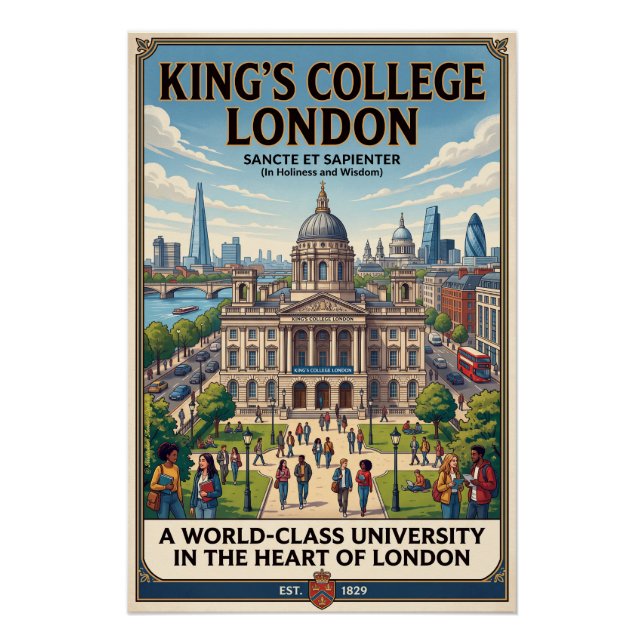 Póster King’s College London  (Frente)