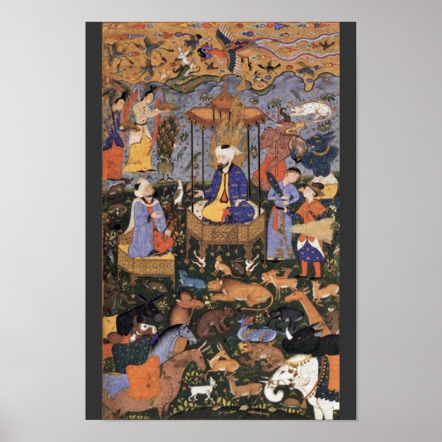 Póster King Solomon by Persischer Meister (Frente)