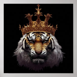 Poster King Tiger Crown