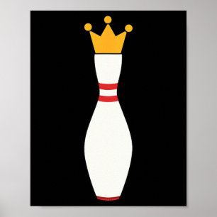 Poster Kingpin T Shirt Boliche League Gift