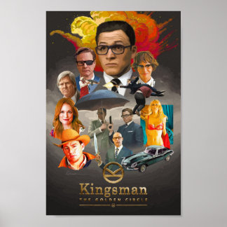 Poster Kingsman: O Círculo do Ouro