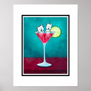 Poster KiniArt Cosmopawlitan Westies