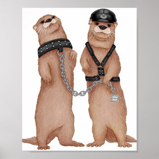 Poster Kinky Otters