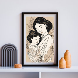 Poster Kintsugi Mãe – Beleza na Imperfeição & Amor