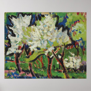 Poster Kirchner - Blue Baume 1909