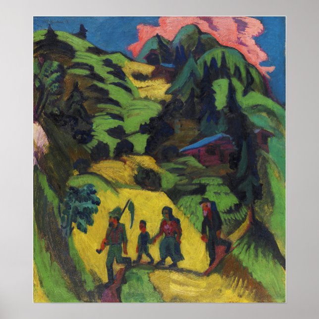 Poster Kirchner - Casa Casa Este Ano 1918 (Frente)