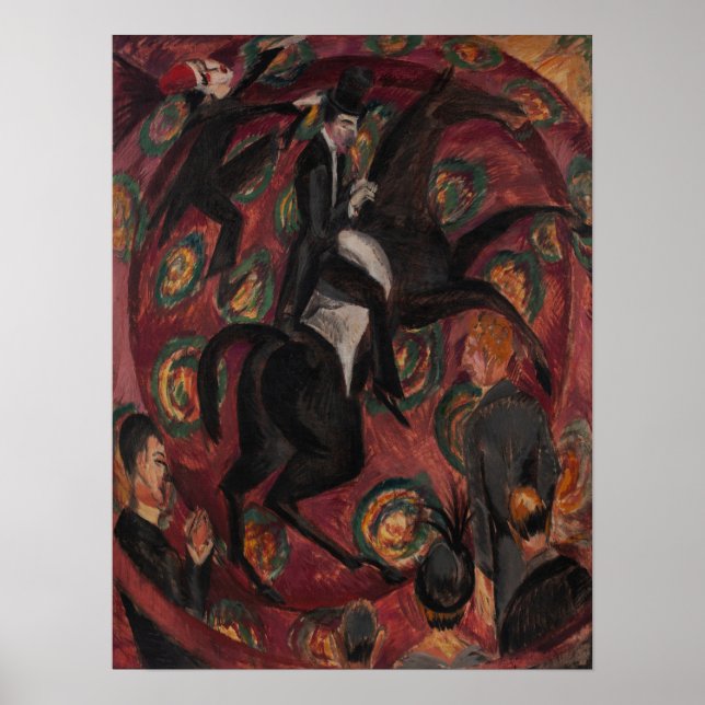 Poster Kirchner - Cavaleiro de Circo (Frente)
