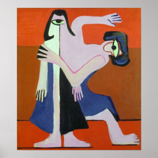 Poster Kirchner - Dança mascarada de 1928 (Frente)