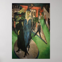 Poster Kirchner - Praça Potsdam