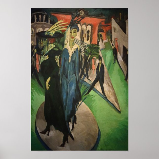 Poster Kirchner - Praça Potsdam (Frente)