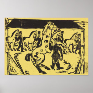 Poster Kirchner - Reitoria de Kasernen