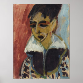 Poster Kirchner - Retratado Erna