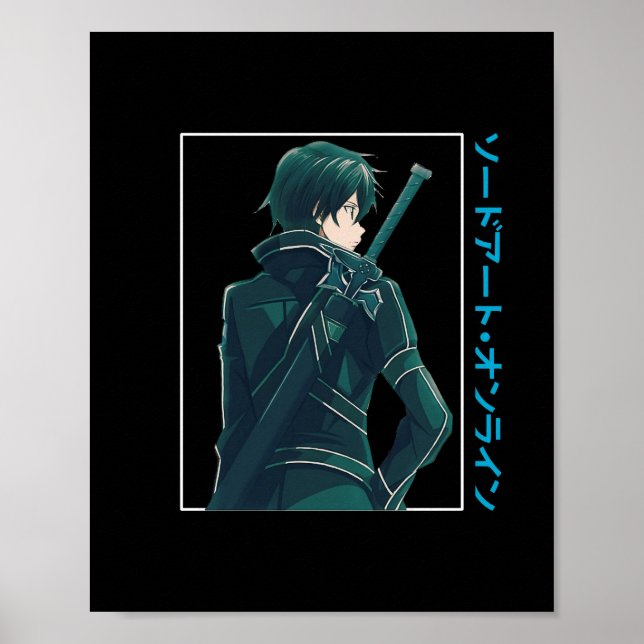 Poster Kirito! - SAO (Frente)