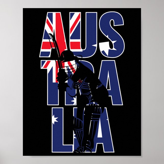 Poster Kit de Presente da Equipe de Torcedores Australian (Frente)