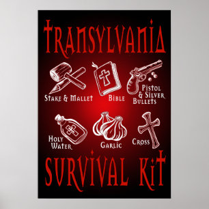 Poster Kit de Sobrevivência da Transilvânia