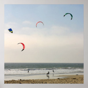 Poster Kite Surfing