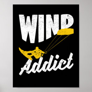 Poster Kitesurfing Kite Windsurfing Kiteboard Esporte