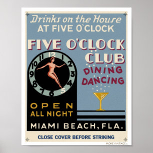 POSTER KITSCH PUBLICIDADE VINTAGE