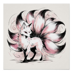 Póster Kitsune