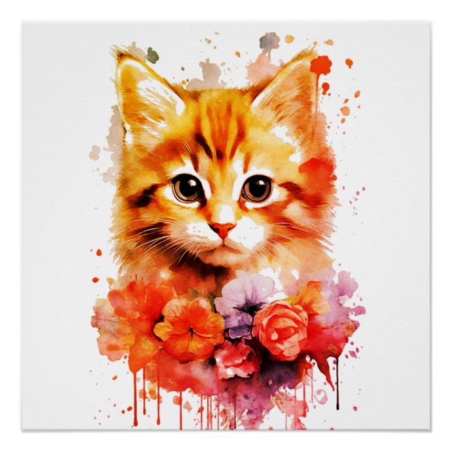 PÓSTER KITTEN 3 (Frente)