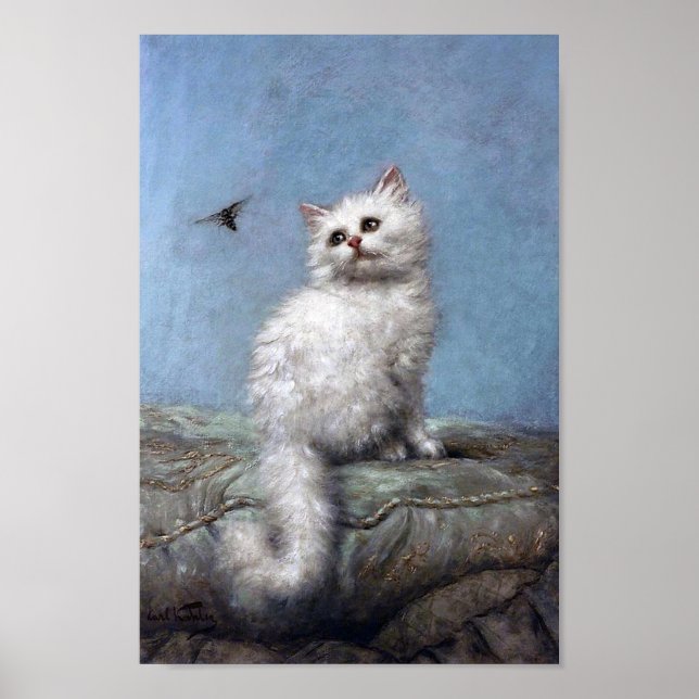 Poster Kitten e Bee, Carl Kahler (Frente)