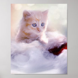 Poster Kitten Natal
