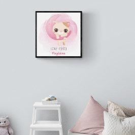 Poster Kitten Personalizado