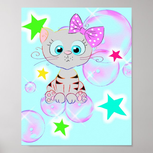Poster Kitten rico - (Frente)