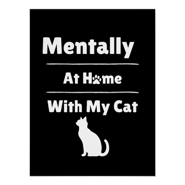 Póster Kitty cat (Frente)