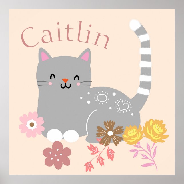 Poster Kitty Flores (Frente)